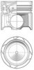 DAF 1958587 Piston